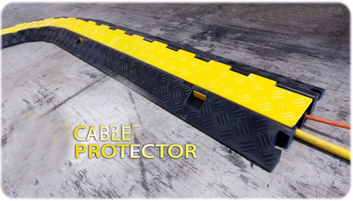 CP-1 RUBBER CABLE PROTECTOR RAMP / CABLE GUARD